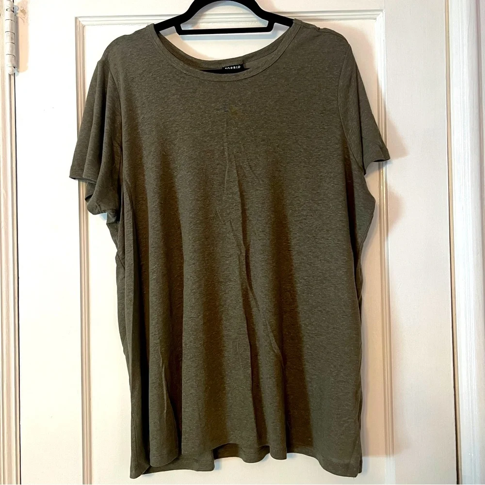 Torrid Bundle of 3 Linen Blend Shirts - Picture 5 of 10